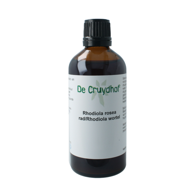 Cruydhof Rhodiola rosea radix tinctuur 100 Milliliter