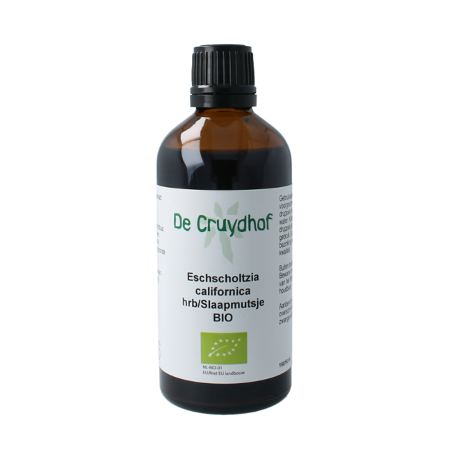 Organic California poppy tincture (Eschscholzia californica) 100ml