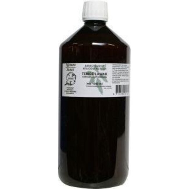 Teinture Cruydhof Curcuma xanthorrhiza rhizome / Temoe lawak 1 Litre