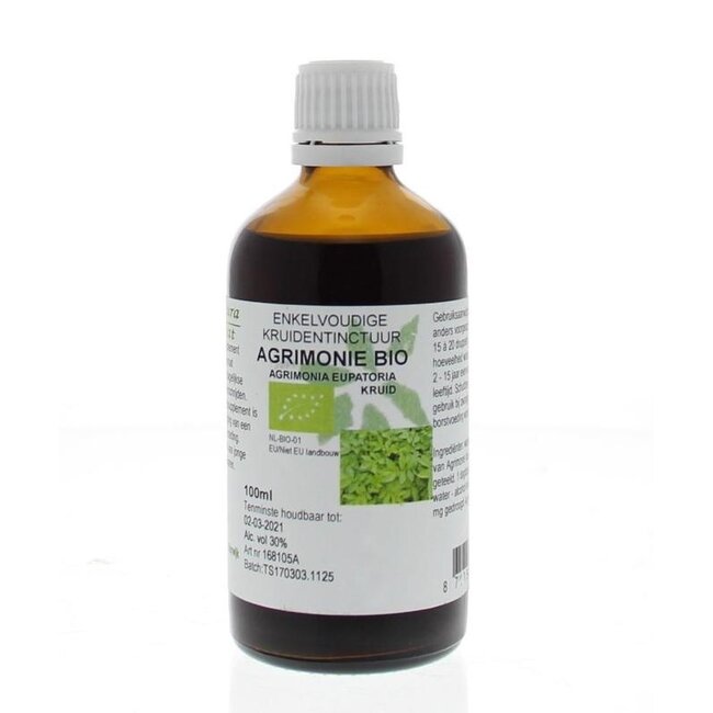 Cruydhof Agrimonia eupatoria herb tincture organic 100 millilitres