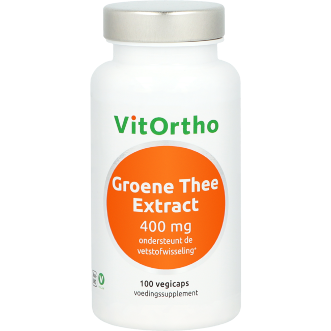 VitOrtho Extracto de té verde 400 mg 100 Cápsulas