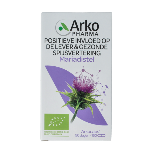 Organic Milk Thistle 150 Capsules