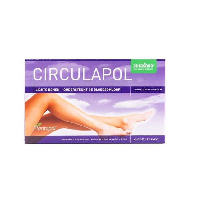 Purasana Plantapol Circulapol 20 Ampollas