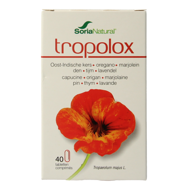 Soria Natural Tropolox 40 Compresse