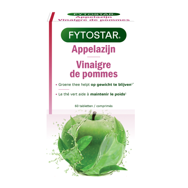 Fytostar Apple Cider Vinegar 1200 60 Tablets