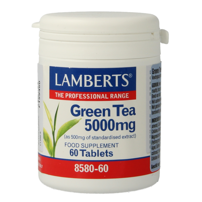 Lamberts Thé Vert 5000 mg 60 Comprimés