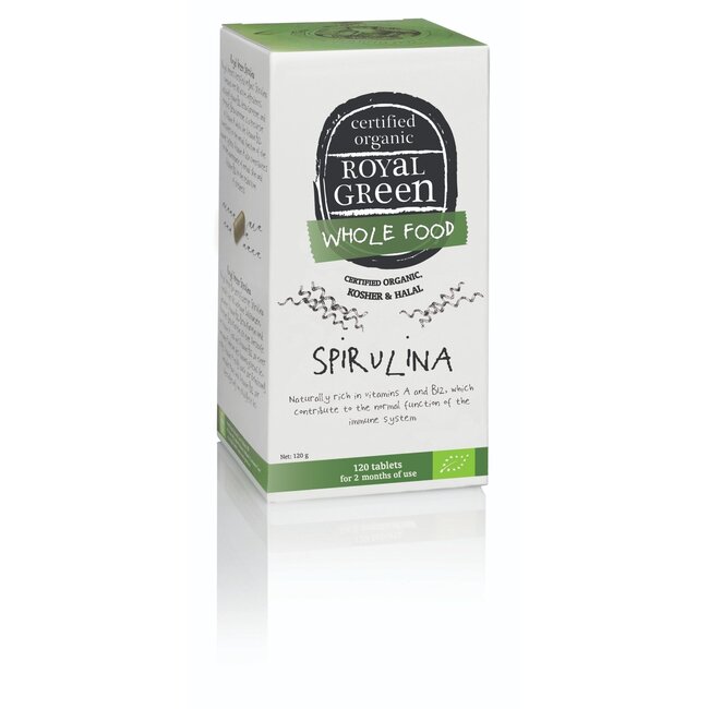 Royal Green Bio Spirulina 120 Tabletten