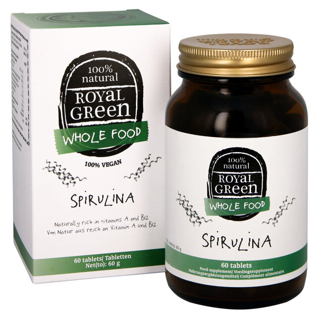 Royal Green Bio Spirulina 60 Tabletten