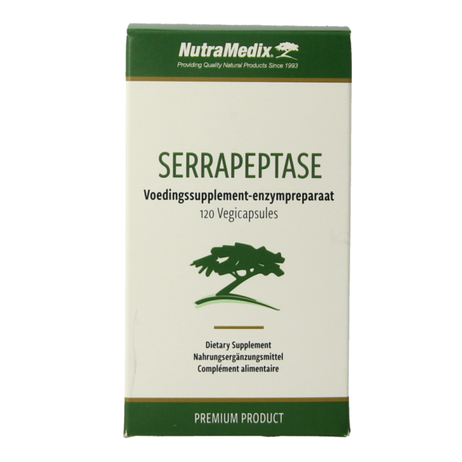 Nutramedix Serrapeptase 120 cápsulas vegetales