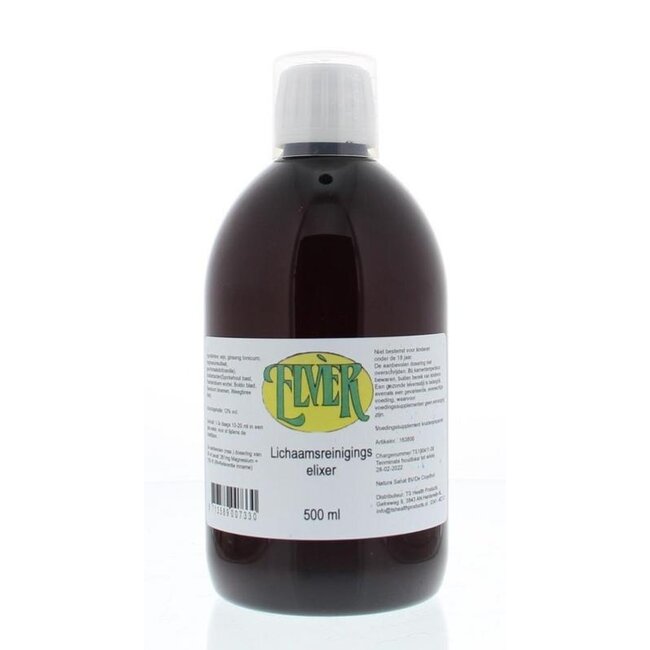 Elisir Purificante per il Corpo Cruydhof Elver 500 Millilitri