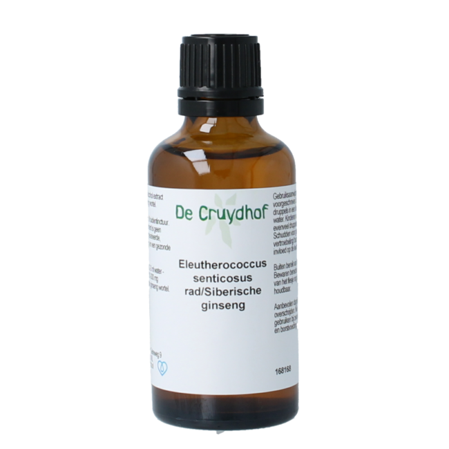 Cruydhof Eleutherococcus senticosus radix tintura 50 Mililitros