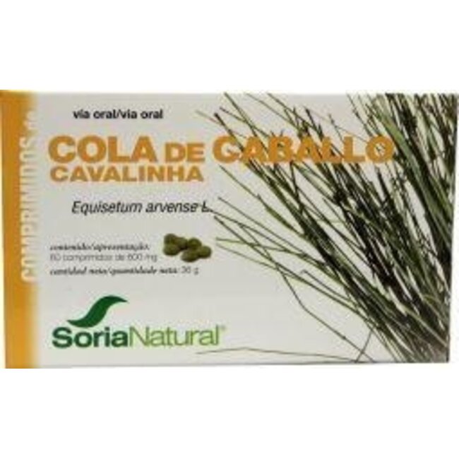 Soria Natural Cola de Caballo (Equisetum arvense) 12-S 60 Comprimidos