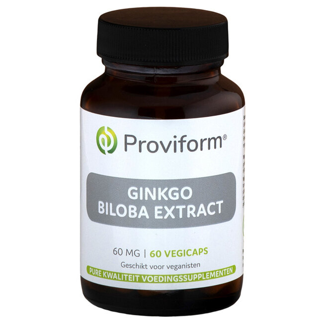 Proviform Ginkgo Biloba 60 mg 60 vegetarische Kapseln