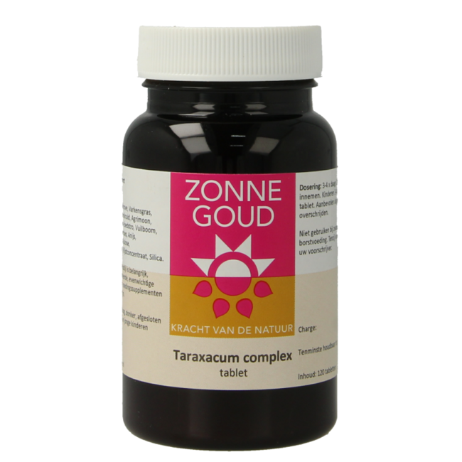 Zonnegoud Taraxacum complex 120 comprimés