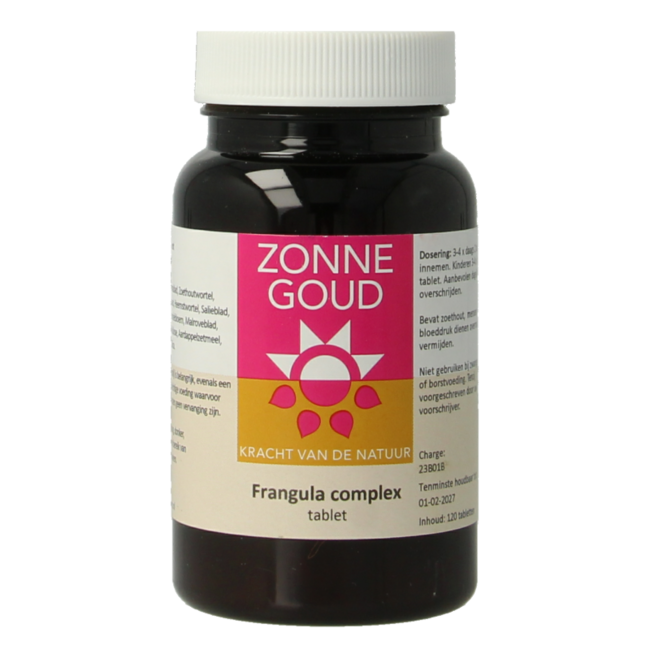 Zonnegoud Frangula Complex 120 Tablets