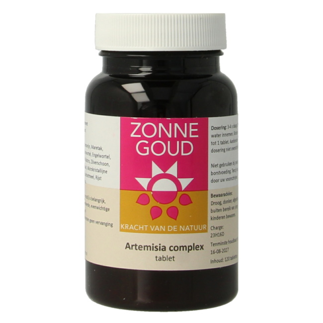 Complejo de Artemisia Zonnegoud 120 Comprimidos
