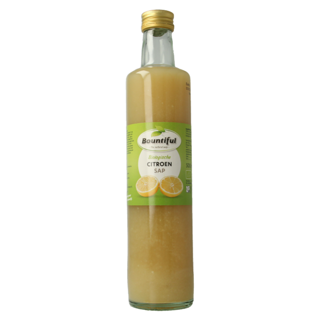 Jus de citron bio 500 ml