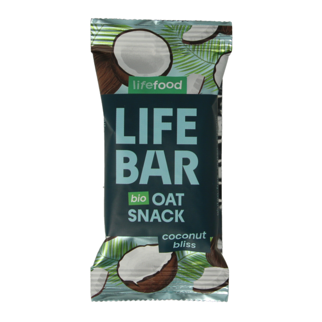 Lifefood Lifebar Oatsnack Cocco Delizia Bio 40 Grammi