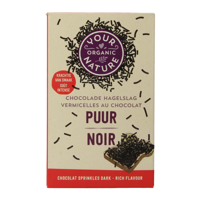 Fideos de chocolate negro bio 225 g