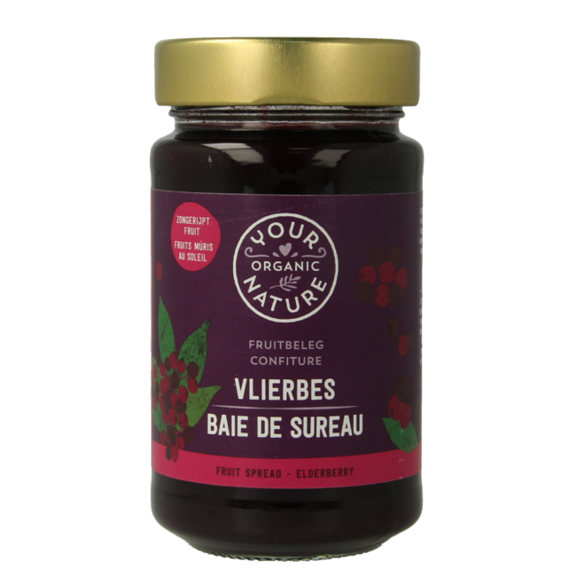 Organic Elderberry Fruit Spread 250g
