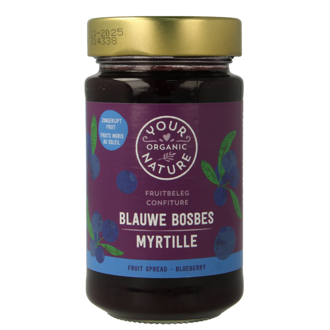 Organic Blueberry Fruit Spread 250g