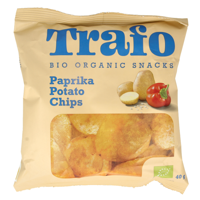 Trafo Chips Paprika Bio 40 Gramm