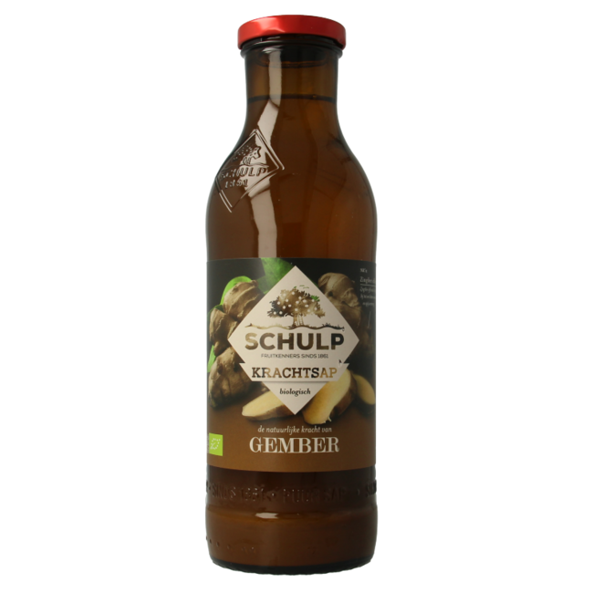 Krachtsap gembersap puur bio 750 Milliliter