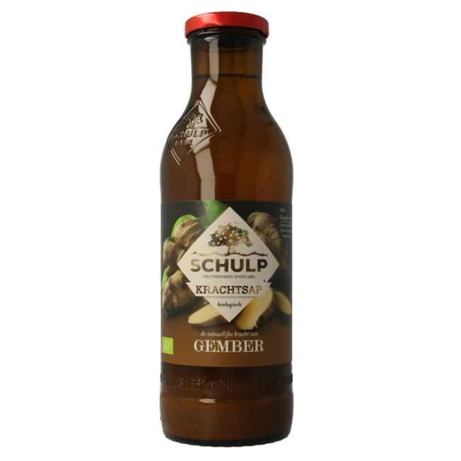 Zumo de jengibre puro ecológico Krachtsap 750 ml
