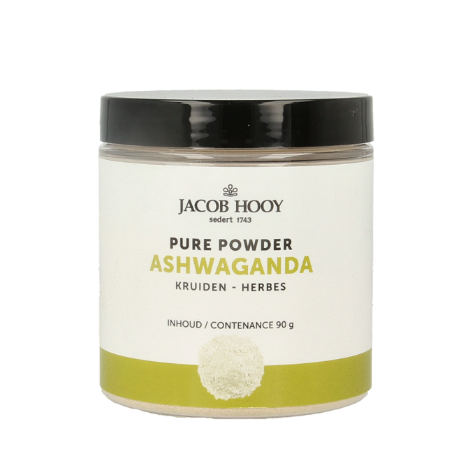 Jacob Hooy Reines Ashwagandha Pulver 90 Gramm
