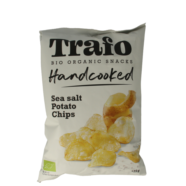 Patatas fritas artesanales con sal marina bio 125 g