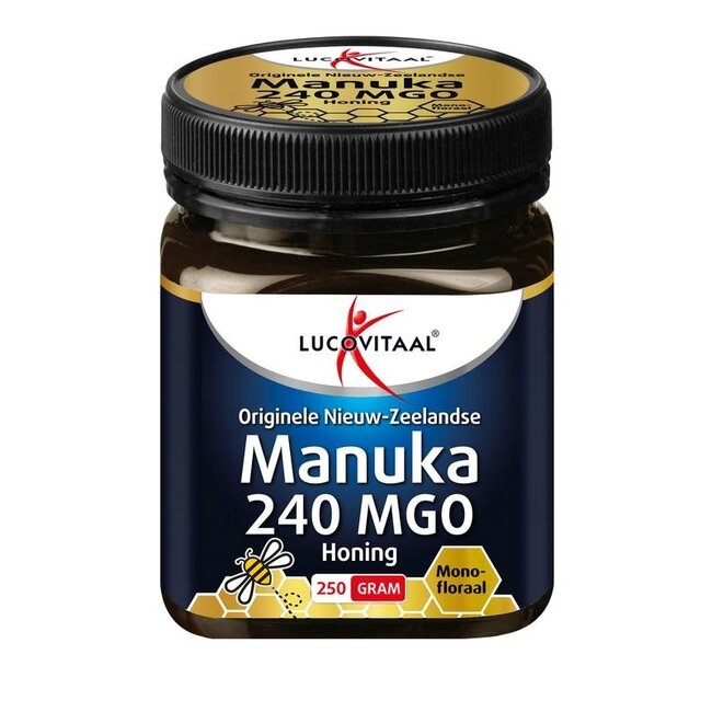 Lucovitaal Manuka honing 240 MGO  250 Gram