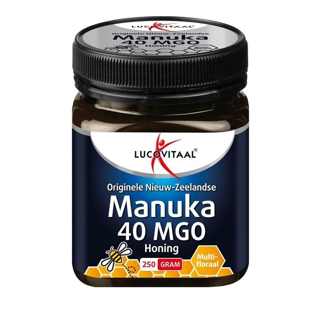 Lucovitaal Manuka honing 40 MGO 250 Gram