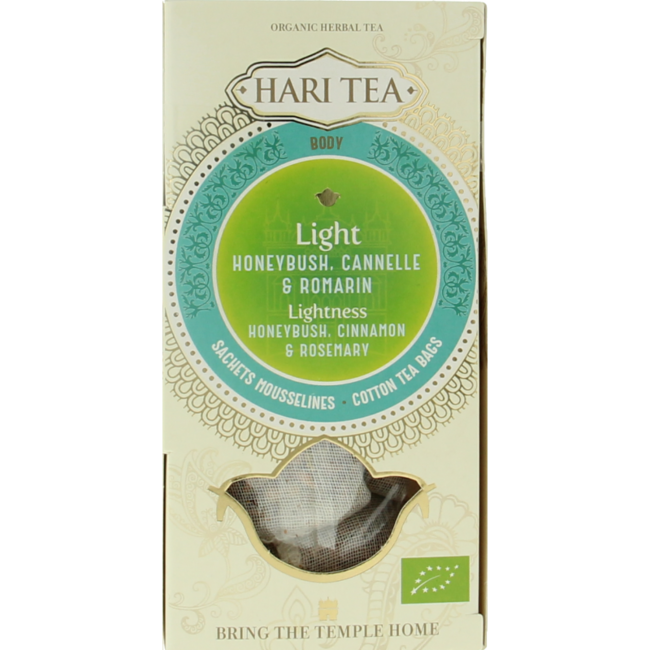 Hari Tea Honeyrush cannelle romarin légèreté bio 10 sachets