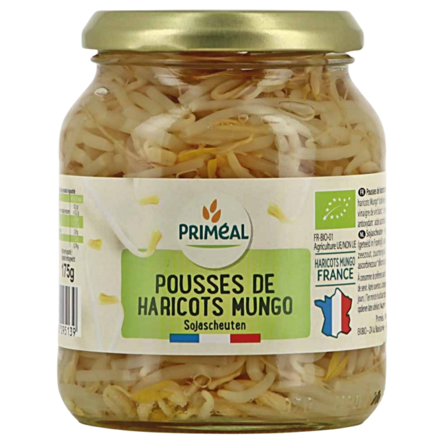 Primeal Germogli di Soia Biologici dalla Francia 330 Grammi