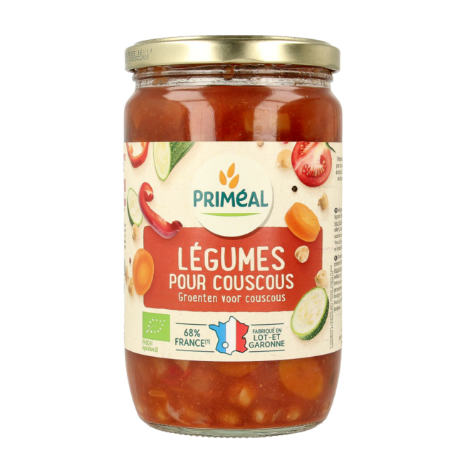Primeal Verdure per couscous bio 660 Grammi