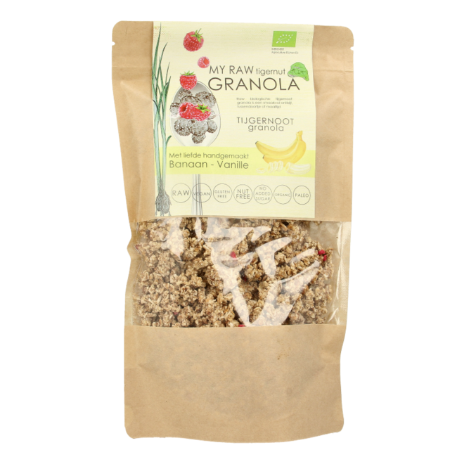 Vitiv Tigernuss-Granola Banane Vanille Bio 230 Gramm