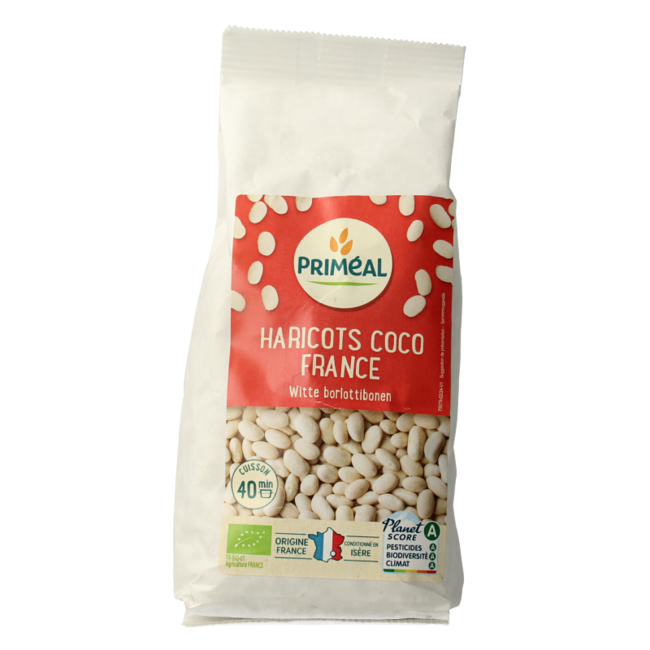 Primeal Kokosbohnen aus Frankreich bio 500 Gramm