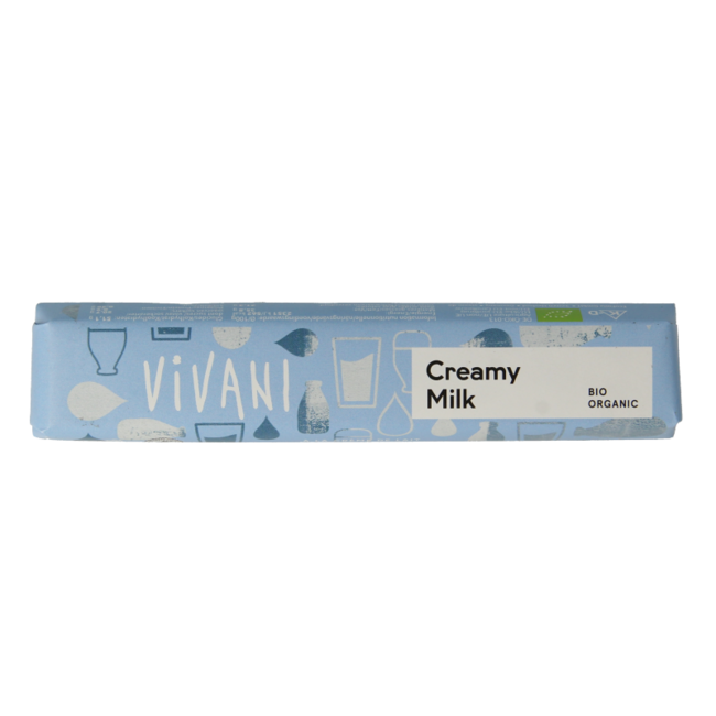 Cioccolato Vivani To Go latte cremoso bio 40 Grammi