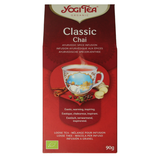 Té chai clásico (a granel) bio 90 g