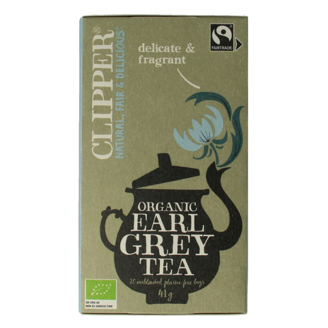 Clipper Earl grey tea bio 20 Zakjes