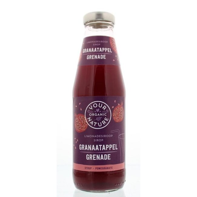 Bio-Granatapfel-Limonadensirup 500 Milliliter