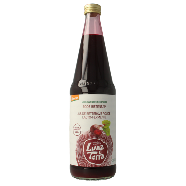 Rote-Bete-Saft, milchsauer vergoren, Demeter Bio, 700 Milliliter