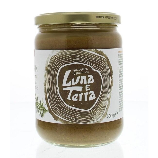 Luna E Terra Tahini with Salt Demeter Organic 500g