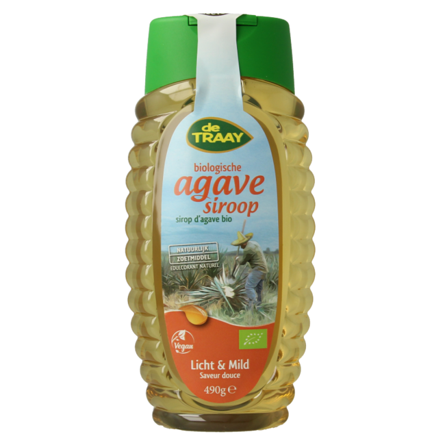 Agave Syrup Light and Mild Organic 490 Grams