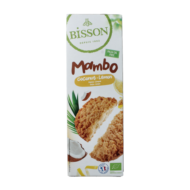 Bisson Galleta de Mantequilla Coco y Limón Bio 150 g