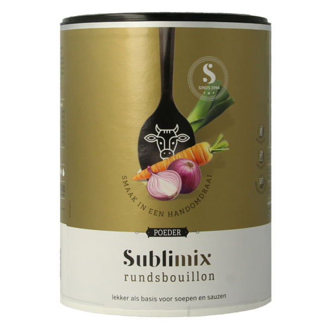 Sublimix Bulion wołowy bezglutenowy 550 Gramów