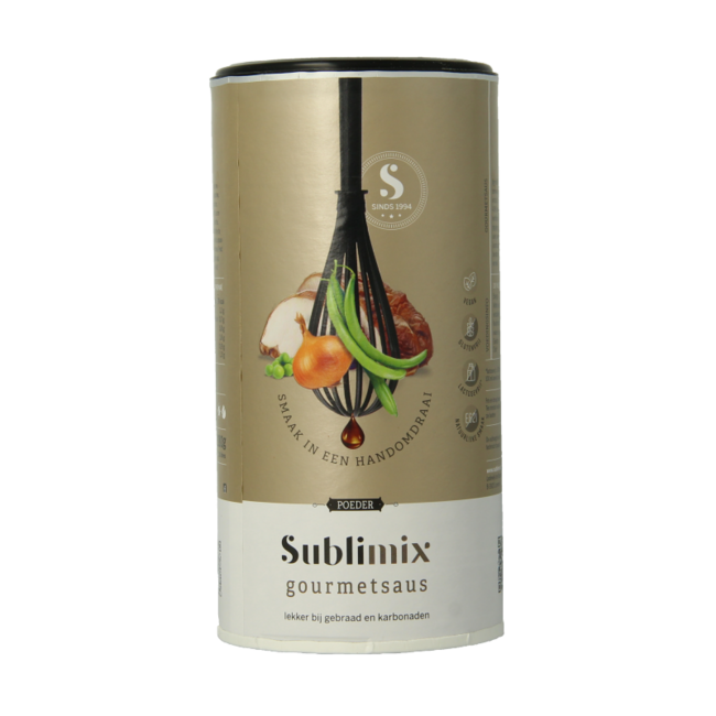Salsa gourmet Sublimix sin gluten 280 g