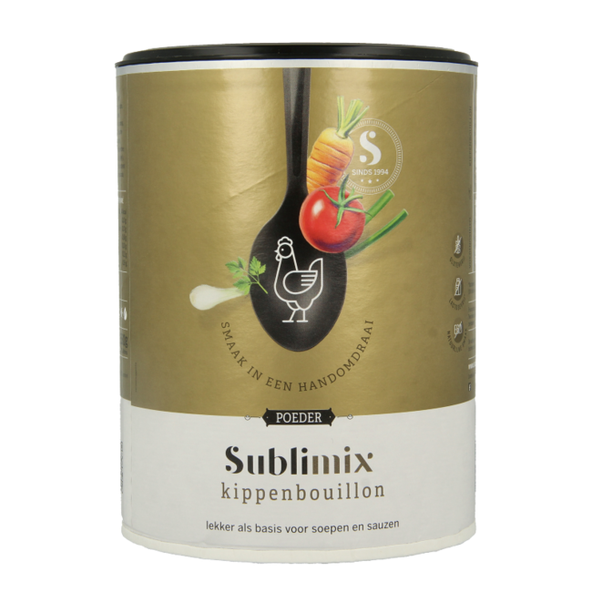Brodo di Pollo Sublimix senza glutine 550 Grammi