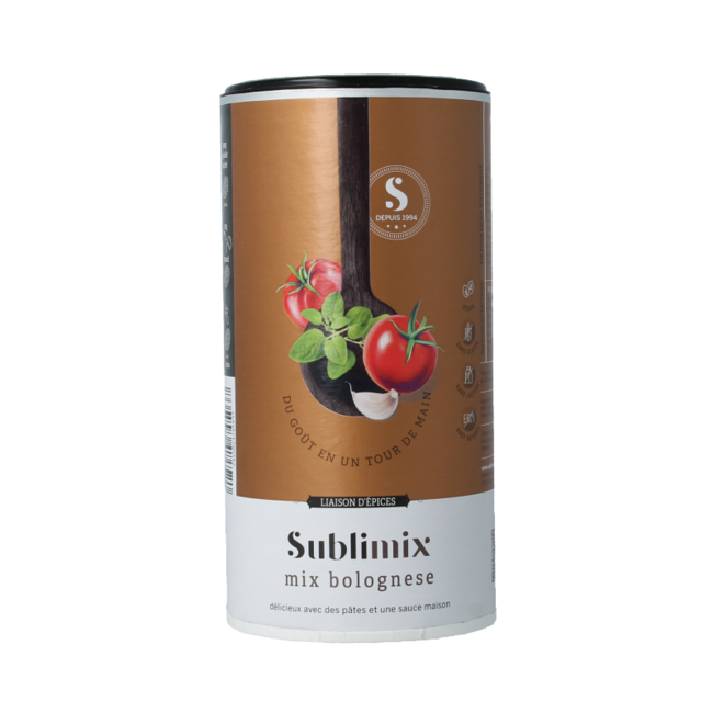 Sublimix Bolognese-Mix glutenfrei 250 Gramm
