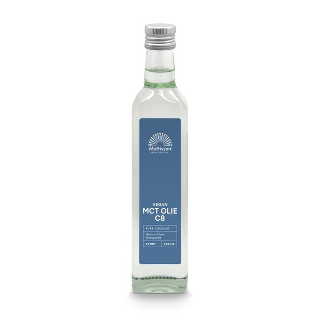 MCT Oil C8 - Pure Coconut - 99% Caprylic Acid 500ml
